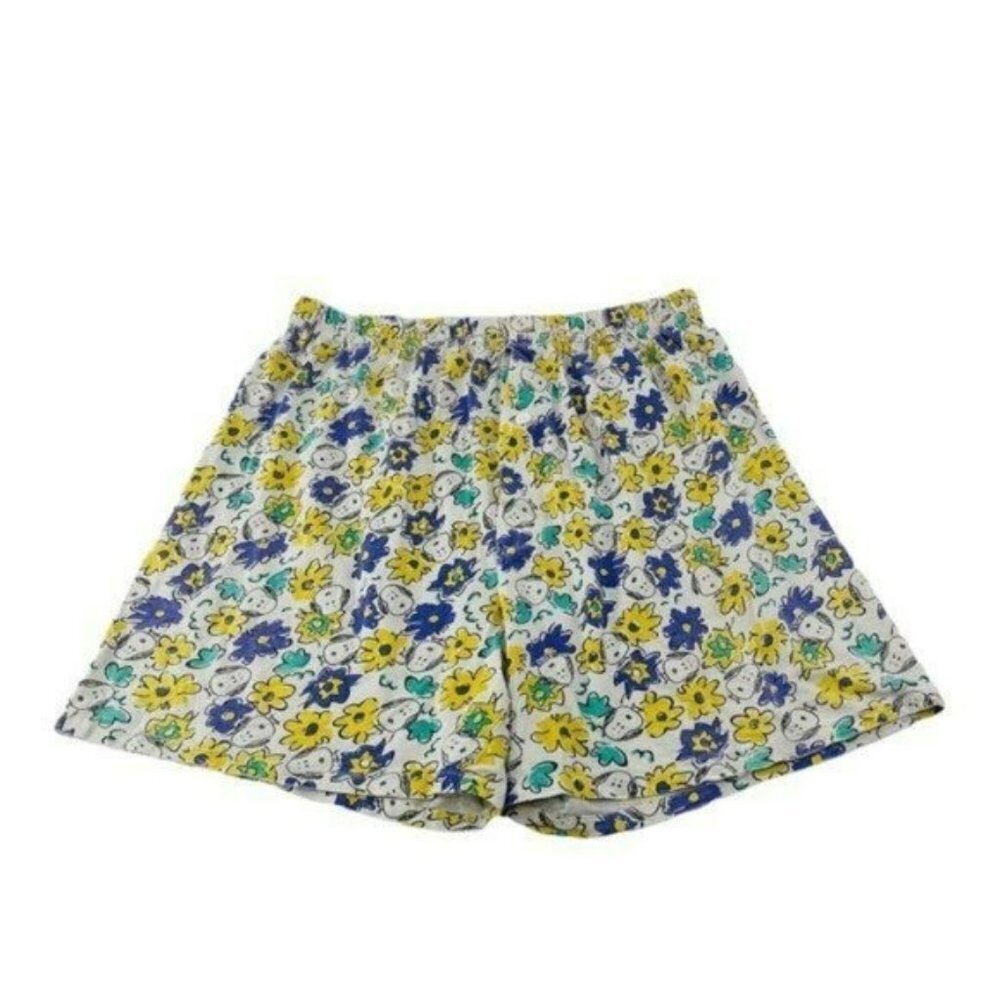 Vintage Peanuts Snoopy Boxers Briefs Shorts Junior Kid Men Size S Elastic Waist
